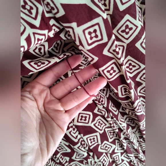 Vintage 80s/90s dress Bichon by Sara Edwards sz8 - Picture 8 of 9